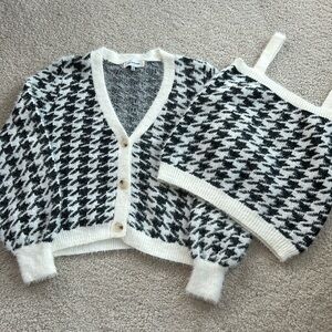 Cardigan/Camisole Set, M